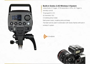 DF Wholesale pour MS300 Compact Flash 300 Ws GN58 150ws Flash d'appareil photo exceptionnel, Flash de studio professionnel - Product Image 5