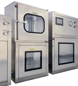 Boîte de passage laminar autonettoyante en acier inoxydable Suzhou SHP pour composants de salle blanche, utilisable comme fenêtre de transfert - Product Image 6