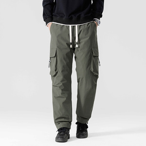 ANSZKTN Men Thick Warm White Duck <strong>Down</strong> Trousers Winter Technical Waterproof Outdoor Straight Leg Multi-pockets Cargo <strong>Down</strong> <strong>Pants</strong> - Product Image 3