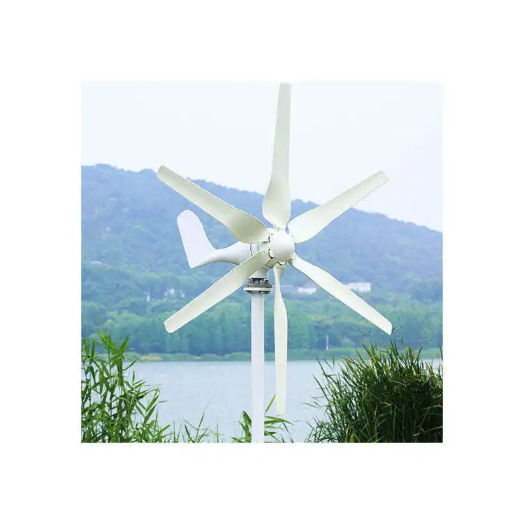 Ensemble de générateur d'éolienne à axe horizontal triphasé à basse vitesse et à énergie libre OEM
