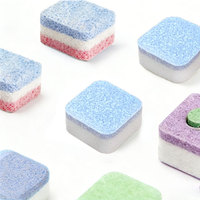 Tabletas Limpiadoras Ecológicas para Lavadora, 30-50% de Ingredientes Naturales, Eliminan Olores y Cal, Limpieza Profunda, Efervescentes