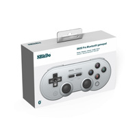 Control Inalámbrico 8Bitdo 2.4G SN30 Pro con Vibración, Botones Programables, Giroscopio de Seis Ejes para Mac OS