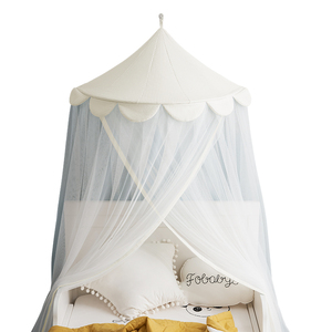 Phía Bắc phổ quát bé nối giường màn chống muỗi có thể gập lại cũi rèm cửa treo tường khối ra ánh sáng Unisex - Product Image 3