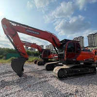 Système hydraulique d'origine pour excavatrice Doosan 225LC 9C d'occasion, idéal pour les travaux de terrassement, d'excavation et de remise en état des terres