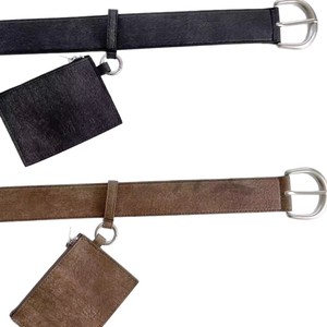 Sac banane rétro tendance en cuir, un accessoire polyvalent à porter avec porte-clés, porte-cartes, porte-monnaie et téléphone portable - Product Image 5