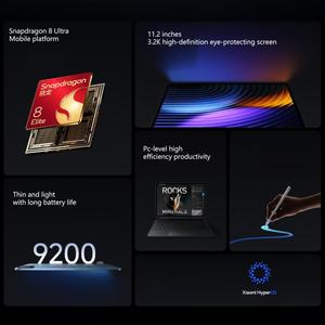 Tablette PC <span class=keywords><strong>Xiaomi</strong></span> <span class=keywords><strong>Pad</strong></span> 8 <span class=keywords><strong>Pro</strong></span> 11,2 pouces avec écran à lumière douce, 16 Go + 512 Go, 9200 mAh, processeur octa-core - Product Image 2