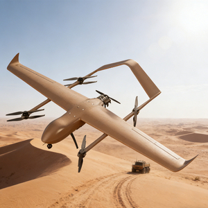 Drone à grande envergure à décollage et atterrissage verticaux, charge utile lourde de 55 kg, longue autonomie de 420 minutes, transfert d'images avancé 1080p - Product Image 2
