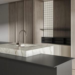 <span class=keywords><strong>Cucina</strong></span> di Design in PVC Leggero e Intelligente, Realizzata su Misura in Cina - Product Image 3