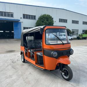 Motocicleta <span class=keywords><strong>Eléctrica</strong></span> de 3 Plazas y 4000W, Triciclo Eléctrico con Panel de Instrumentos LCD de Pantalla Clara, Venta Directa de Fábrica - Product Image 4