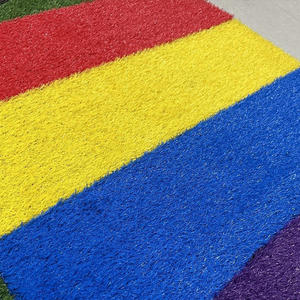 Herbe artificielle de <span class=keywords><strong>couleur</strong></span> grise herbe Sintetico herbe d'extérieur tapis de neige artificielle - Product Image 3