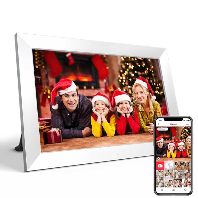 10.1 Inch Digital Cloud Photo Frame 1280*800HD WiFi Cloud Smart Picture Frame Built in 16GB 32GB Memory