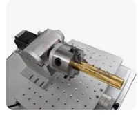 Mandrin rotatif pour machine de marquage laser