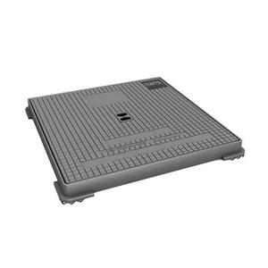 하이 퀄리티 D400 도로 웰 커버 사각 주철 연성 라운드 600*600mm 맨홀 커버 - Product Image 4