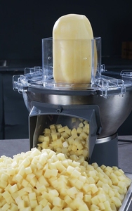 業務用ポータブル電動野菜カッター多機能フードプロセッサー、フルーツや野菜の千切り、角切り、細切りに - Product Image 3