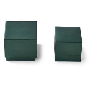 FANXI - Caja de Joyería de Terciopelo Verde de Lujo, Estuche de Regalo para Collares y Anillos - Product Image 4