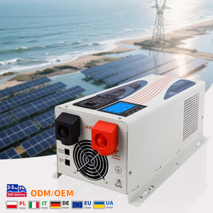 Vente en gros – Onduleur solaire hybride à onde sinusoïdale pure basse fréquence 12V 24V 48V 1kW-6kW avec MPPT - Product Image 1