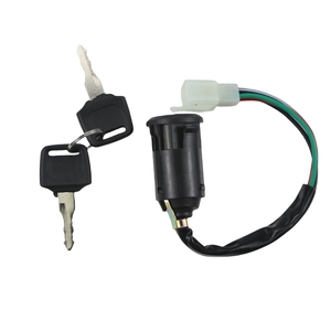 AT29-4 50 250cc ATV Dirt Xe đạp không thấm nước 4 pin điện bắt đầu khóa hon da Yama HA Kawa Saki phổ đánh lửa chuyển đổi chìa khóa - Product Image 2