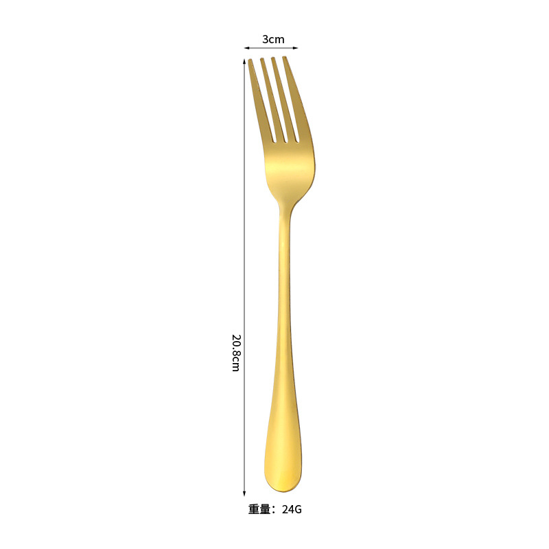 Dinner forks [Gold, Bagged]
