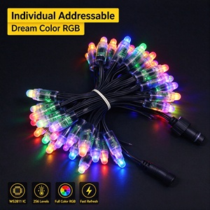 Luces LED Pixel Light Impermeables Ws2811 Xconnect Ucs2904 12v para Exteriores e Interiores, Luces Navideñas LED - Product Image 2