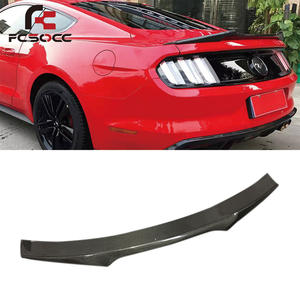 ใหม่สำหรับ <span class=keywords><strong>Ford</strong></span> <span class=keywords><strong>Mustang</strong></span> <span class=keywords><strong>GT</strong></span> <span class=keywords><strong>5.0</strong></span> 2.3T กันชน2015-2022คาร์บอนไฟเบอร์ด้านหลังสปอยเลอร์หางเป็ดชุดอุปกรณ์เสริม - Product Image 1
