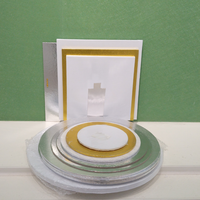 Vente en gros 1-12mm épaisseur 3-18 pouces rond carré couleur MDF planche à gâteau tambour emballage alimentaire