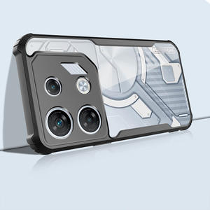 Voor Infinix Gt 30 20 10 Pro <span class=keywords><strong>Note</strong></span> 50 40 30 12 11 Pro Case Airbag Schokbestendig Achter Doorzichtige Telefoonhoes Acryl + Tpu Hybride Behuizing - Product Image 2