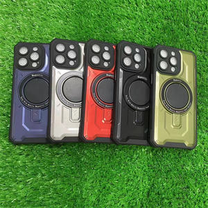 Precio de fábrica PC TPU Armor <span class=keywords><strong>Funda</strong></span> de teléfono móvil para iPhone <span class=keywords><strong>7</strong></span> <span class=keywords><strong>Plus</strong></span> XR XS Max Ring Stand <span class=keywords><strong>Funda</strong></span> Para 11-16 <span class=keywords><strong>Pro</strong></span> <span class=keywords><strong>Funda</strong></span> protectora trasera - Product Image 3