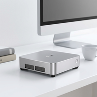 Mini PC CHUWI AUBOX Mini-ITX Horizontal en Alliage d'Aluminium et Plastique Windows 11 Pro AMD Ryzen-7 8745HS 16 Go de RAM DDR5 Mini Ordinateur de Bureau