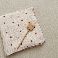 Couverture pour bébé en mousseline 100% coton, double couche, couverture en gaze pour emmailloter, couverture douce pour nouveau-né, couverture pour la sieste des nourrissons