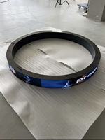 Écran LED à anneau creux P1.86 P2.5 360 °   Affichage Circulaire Flexible 100cm 150cm 200cm – Signalétique Créative Suspendue pour Musées et Galeries d'Art