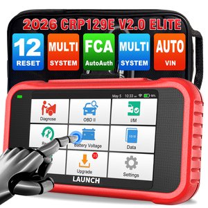 CRP129E V2.0 Profesional, Escáner OBD2 para Auto, Cuatro Sistemas, Actualización Gratuita Universal - Product Image 1