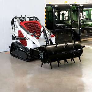 Mini Skid Steer Loader Gasoline Powered Heavy Duty Crawler Drive <b>Track</b> Front Attachment Gearbox Gear High Motor <b>Pump</b> Bearing - Product Image 1