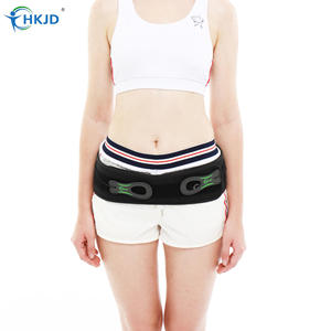 HKJD Ceinture de soutien pelvienne réglable pour la sciatique et la hanche avec bandes antidérapantes Ceinture de hanche sacro-iliaque avec double coussinet 3D pour femmes et hommes - Product Image 2