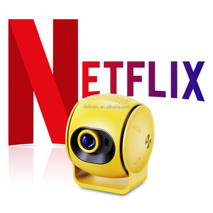 TV thông minh <span class=keywords><strong>Android</strong></span> 13 xách tay mini chiếu 4K hỗ trợ 720P LED Rạp chiếu phim tại nhà Wifi 6 Hifi Stereo - Product Image 1