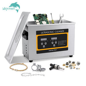 Nettoyeur à ultrasons numérique Skymen ODM 4,5 L pour circuits imprimés, injecteurs, engrenages, chaînes, bijoux en or et moules - Product Image 5