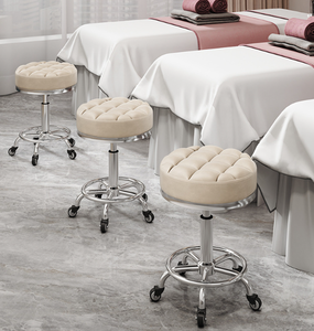 Nuovo Sgabello Moderno per Salone di Bellezza e Massaggi, Sedia da Barbiere di Alta Qualità e Confortevole per Parrucchieri - Product Image 5