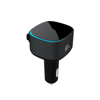 USB-C 60W 3.1 kabel 3 port PD 3.0 pengisi daya mobil kompatibel untuk Laptop & telepon