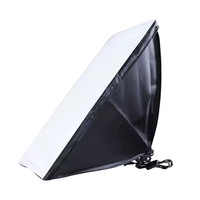 Kit d'éclairage photo et vidéo pour studio, boîte à lumière douce 50x70cm, éclairage LED avec trépied de 2,1m pour la photographie professionnelle