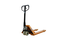 Chariot à palettes manuel robuste avec fourches épaissies, nouvelle conception pour une utilisation dans les hôtels et sur les terrains complexes