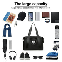 Sac de voyage robuste à prix abordable, personnalisable avec logo, sac de yoga antivol, grand sac à vêtements, nombreux styles de créateurs en stock, sac de sport très résistant