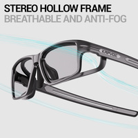 Lunettes de sport de basketball avec monture à verres correcteurs intégrés, ultra légères, équipées d'une sangle de tête réglable