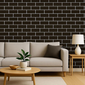 Carta da parati murale di lusso 3D PVC ignifugo e Design a prova di umidità decorazione per la casa, parete del soggiorno fonoassorbente - Product Image 1