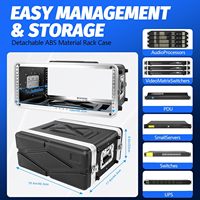 Valise de transport légère et compacte OEM pour disques durs 2U/3U/4U/6U/8U/10U/12U – Boîtier de rangement simple