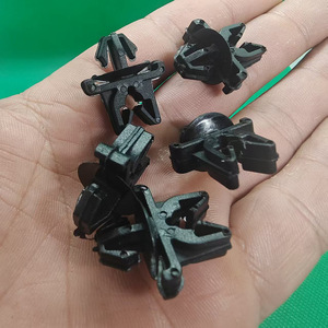 Flat Nail <b>Clip</b> 23mm Nylon Wiring Harness Conduit Fixing <b>Clips</b> Universal Automotive Use - Product Image 2