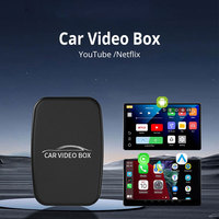 Boîte vidéo pour voiture Android 12 avec Carplay sans fil, chipset 2+16 Go, boîte Carplay, Google Maps, Car Play Magic Box