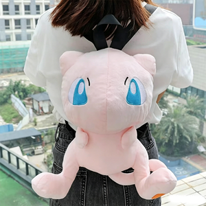 Mochila de Peluche <span class=keywords><strong>Pokémon</strong></span>, Linda Mochila de Peluche de Dibujos Animados, Regalo de Navidad, Material PP, Regalos Navideños para Niños - Product Image 2