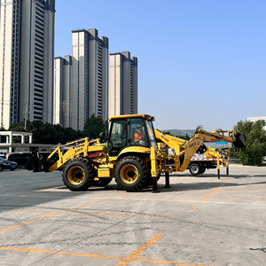 รถตักแบคโฮที่ได้รับการรับรองมาตรฐาน CE มีประสิทธิภาพสูงและคุณสมบัติการบำรุงรักษาง่าย เหมาะสำหรับงานก่อสร้างอาคาร - Product Image 4