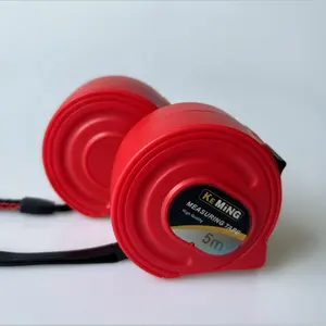 מארז פלסטיק ABS סרט מדידה ממוזג חגורה מטרית נשלף 8 מ' 26 רגל