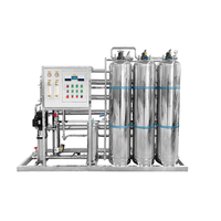 1000L RO Pure Water Plant Clear Machines de traitement de l'eau potable avec une configuration élevée