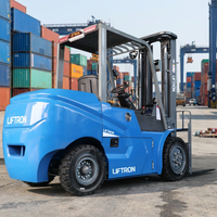 Montacargas Eléctrico Contrapesado Liftron Serie DD CPD40D de 4 Toneladas con Batería de Iones de Litio, Longitud de Horquilla de 1070 mm y Radio de Giro Reducido